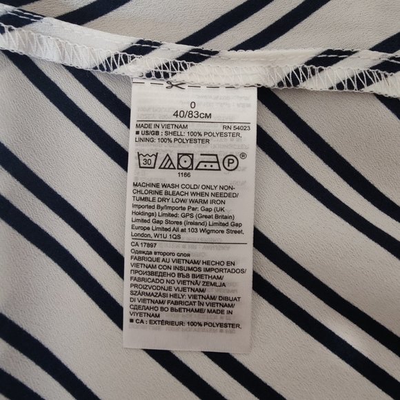 Banana Republic Stripe Maxi Dress NWT - Picture 6 of 6